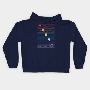 Many Lands Under One Sun Kids Hoodie